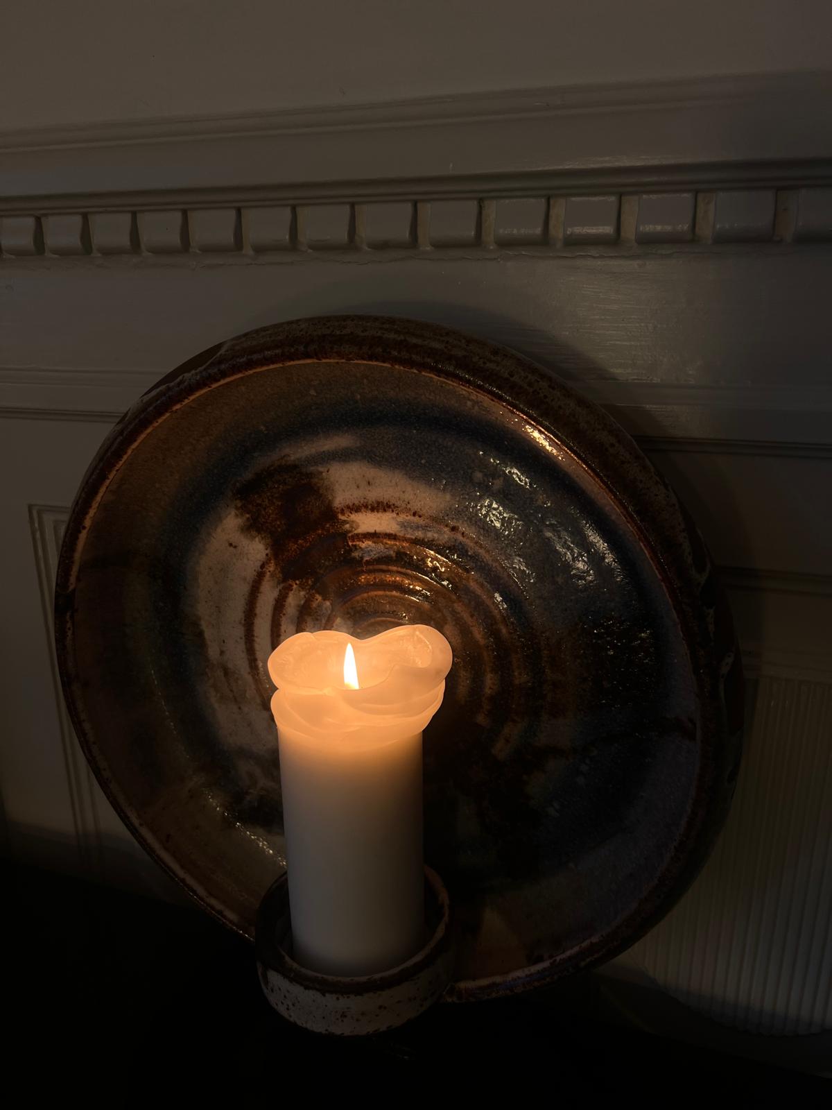 Ceramic Wall Art Candleholder - Image 3