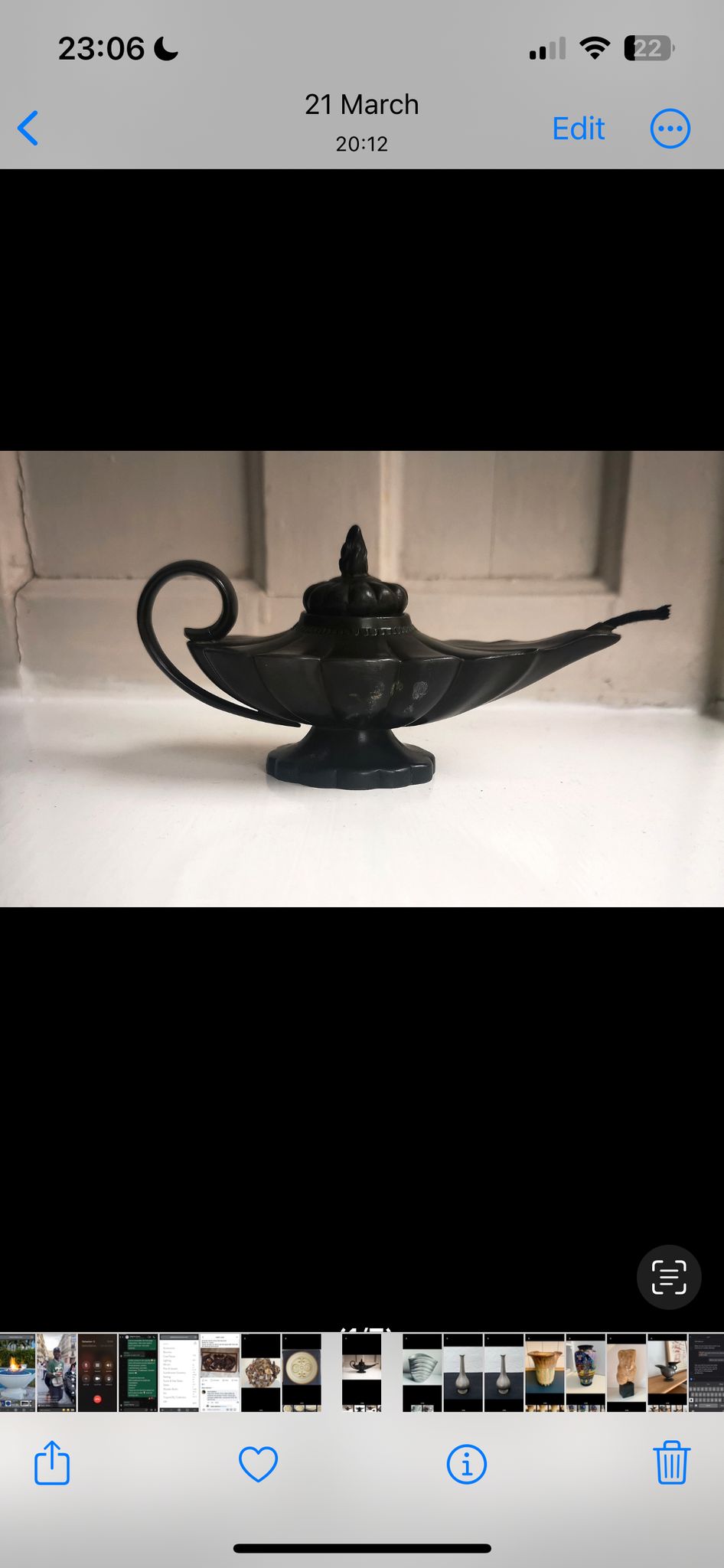 The Oil lamp of Alladin